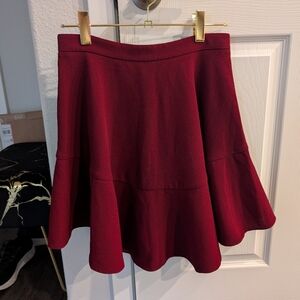 Club Monaco Leala burgundy skirt sz 6 EUC